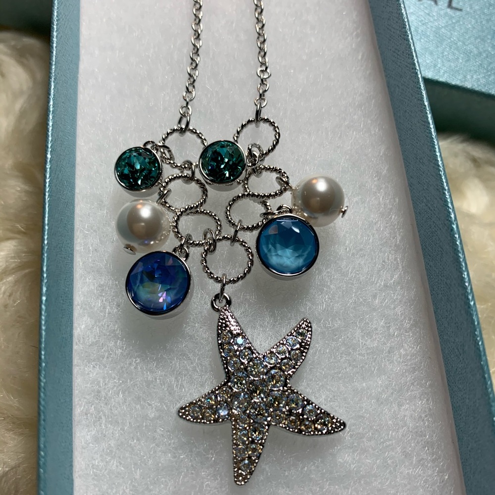 Touchstone Crystal “Nauti Necklace”. NEW 16-18” - Picture 4 of 8